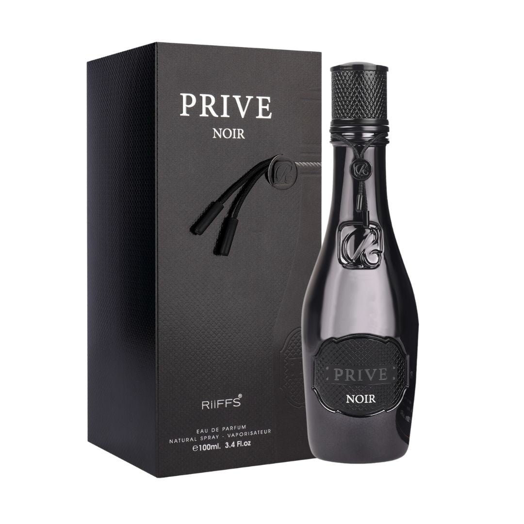 Prive Noir Black EDP – Riiffs | Poivre, Cuir & Vanille | Parfum Homme Puissant