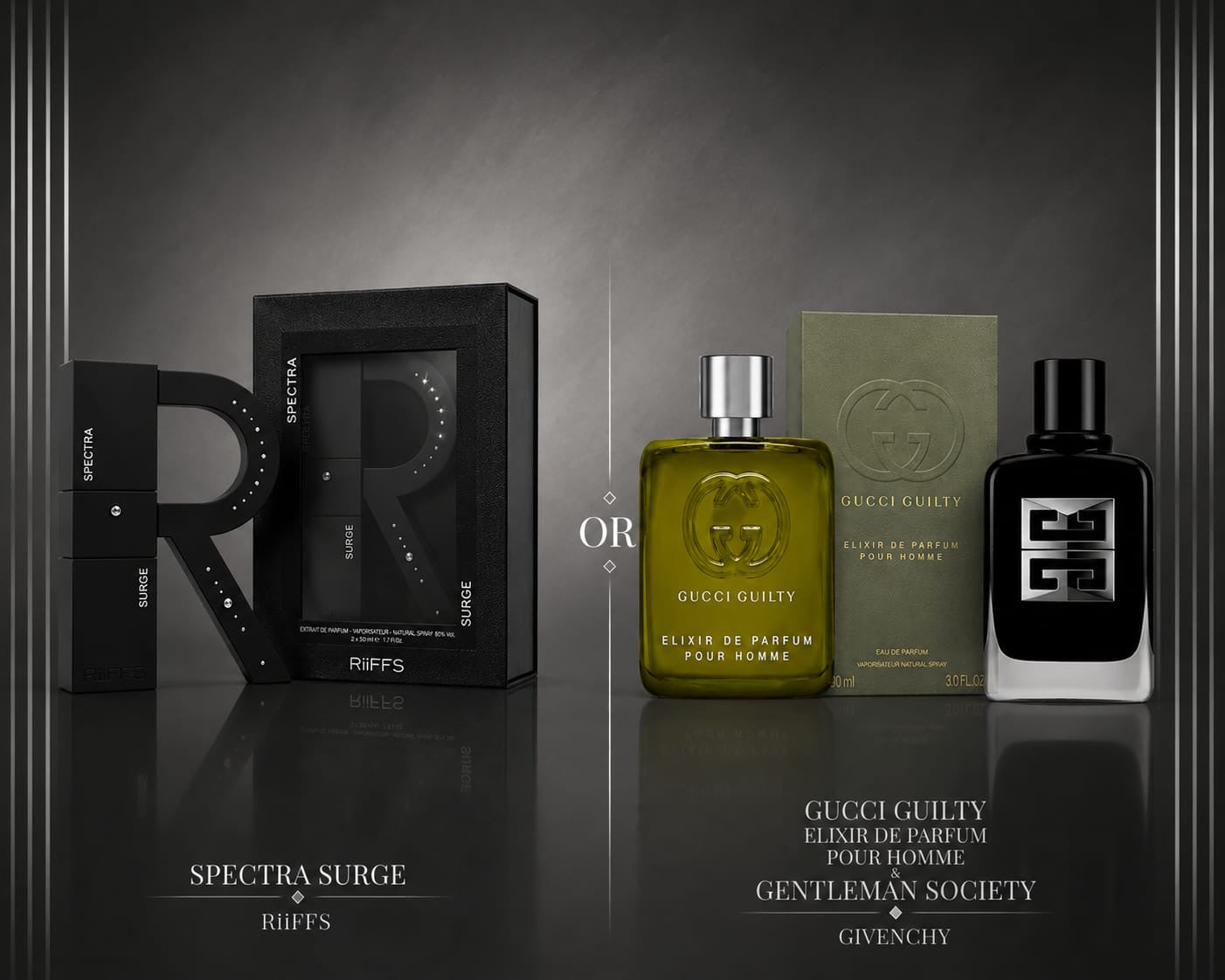 Spectra Surge / Gucci Guilty Elixir & Gentleman Society