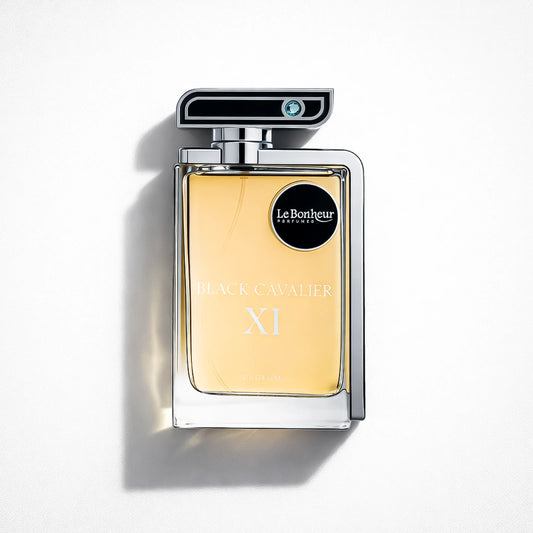 Black Cavalier XI EDP – Le Bonheur | Cuir, Ambre & Patchouli | Parfum Homme Noble