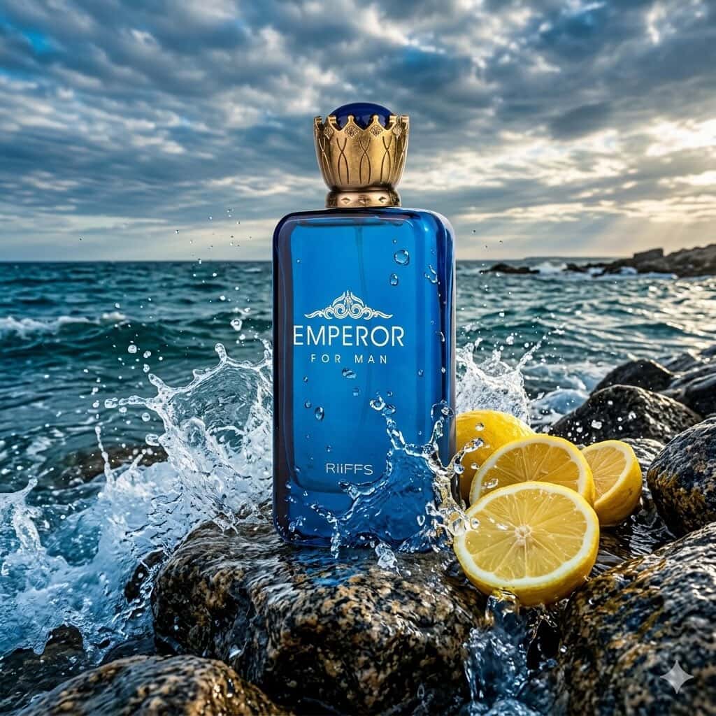 Emperor EDP – Riiffs | Bergamote, Cèdre & Musc | Parfum Homme Boisé