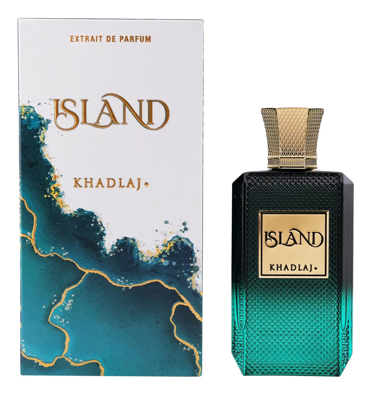Island Extrait de Parfum – Khadlaj | Ananas, Noix de Coco & Santal | Parfum Tropical Hommes