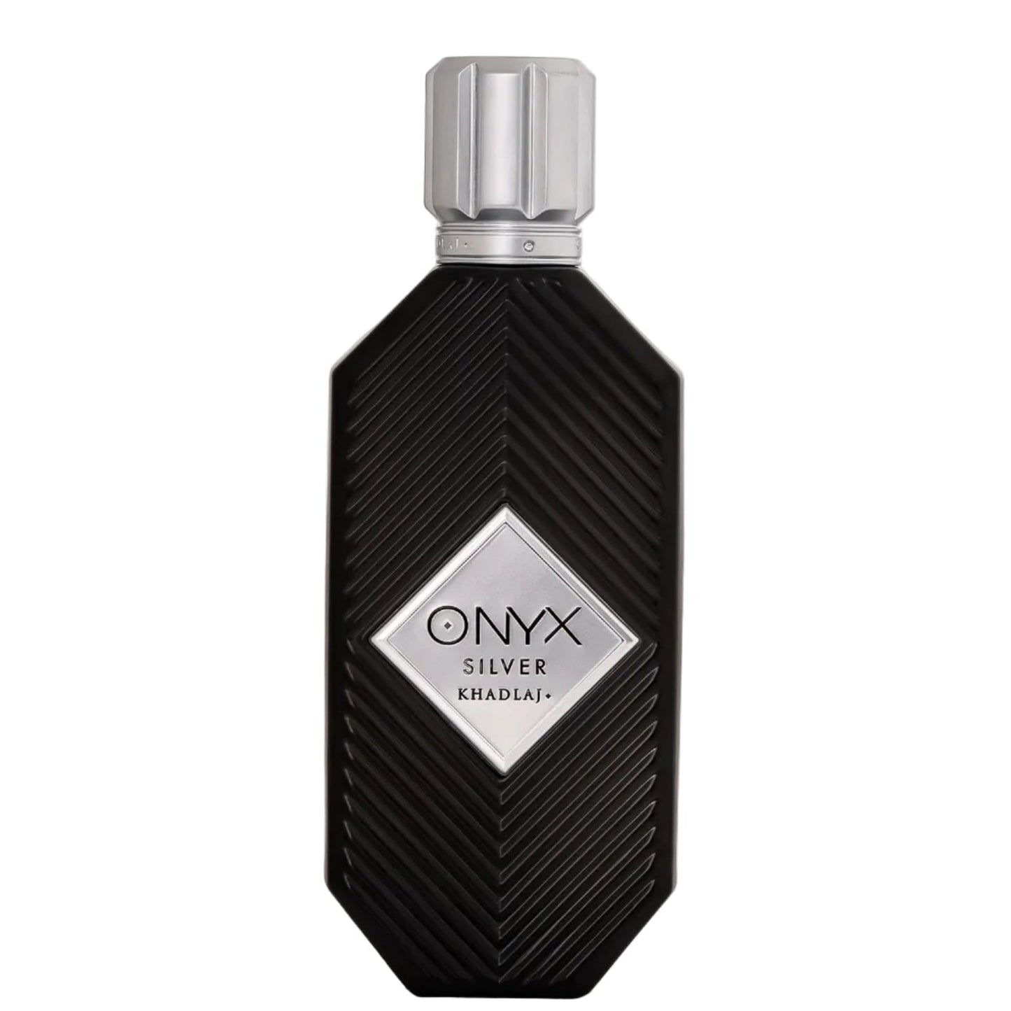 Onyx Silver EDP – Khadlaj | Bergamote, Cardamome & Patchouli | Parfum Unisexe