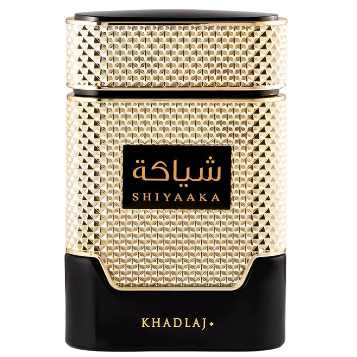 Shiyaaka Gold EDP – Khadlaj | Floral, Fruits & Ambre | Parfum Féminin Luxueux