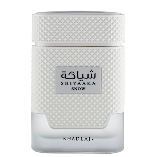 Shiyaaka Snow EDP – Khadlaj | Mandarine, Néroli & Vétiver | Parfum Homme Édition Spéciale