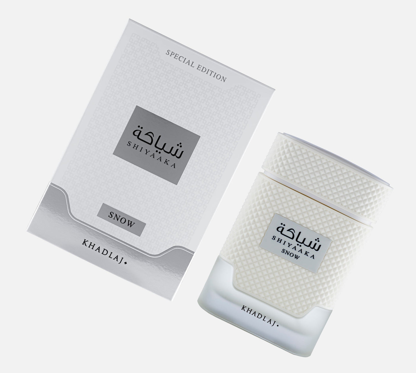 Shiyaaka Snow EDP – Khadlaj | Mandarine, Néroli & Vétiver | Parfum Homme Édition Spéciale