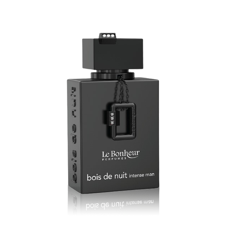 Bois de Nuit Intense EDP – Le Bonheur | Ananas, Rose & Cèdre | Parfum Homme Chypré Fruité