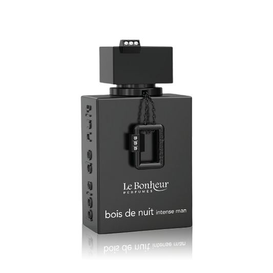 Bois de Nuit Intense EDP – Le Bonheur | Ananas, Rose & Cèdre | Parfum Homme Chypré Fruité