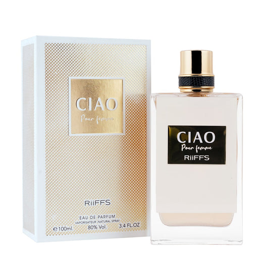 Ciao EDP – Riiffs | Poire, Jasmin & Musc | Parfum Féminin Élégant
